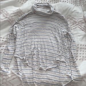 Free People Light Thermal Turtleneck